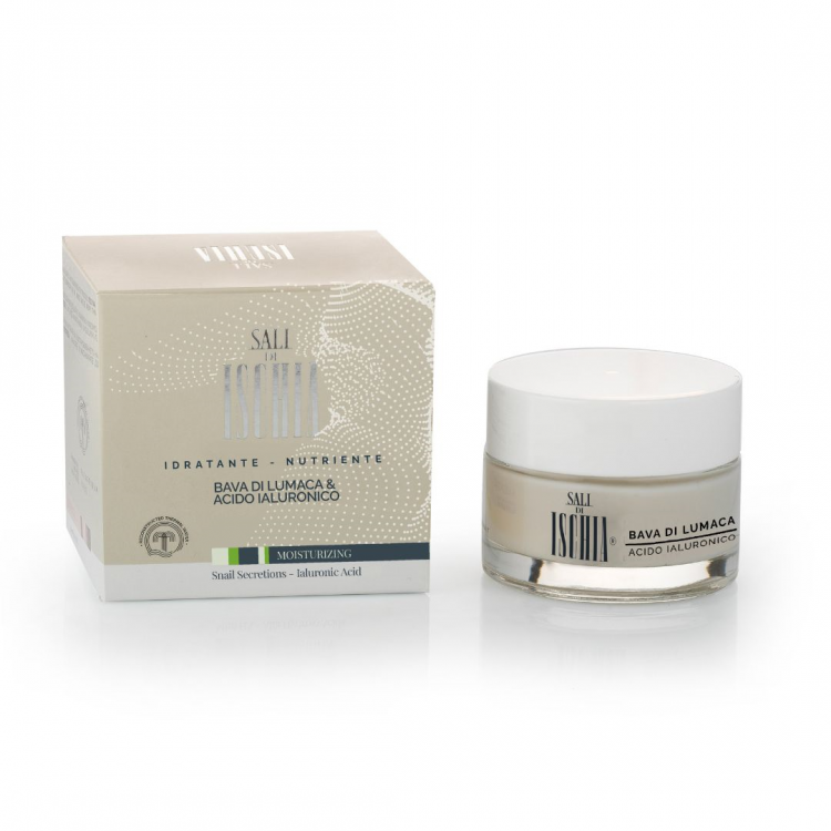 Crema Viso Bava Di Lumaca & Acido Ialuronico Sali Di Ischia 50ml
