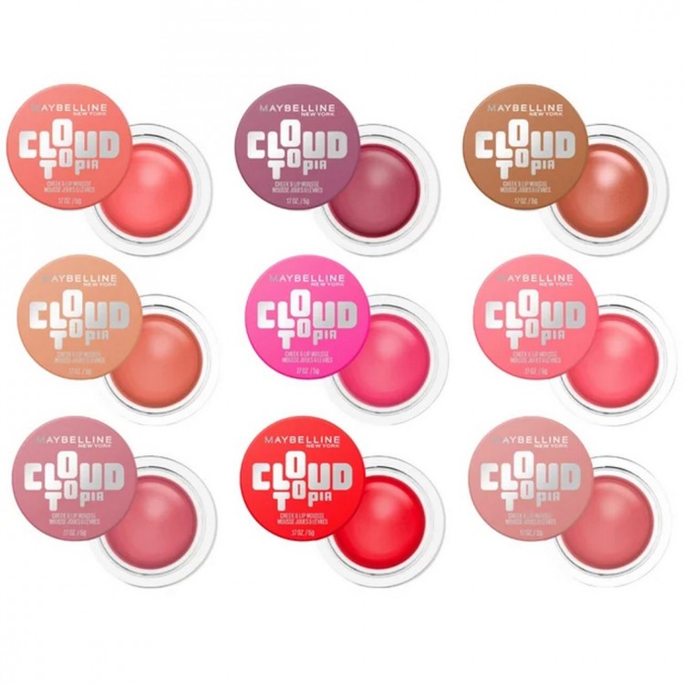 Cloudtopia Mousse Colorata Guancia E Labbra Maybelline