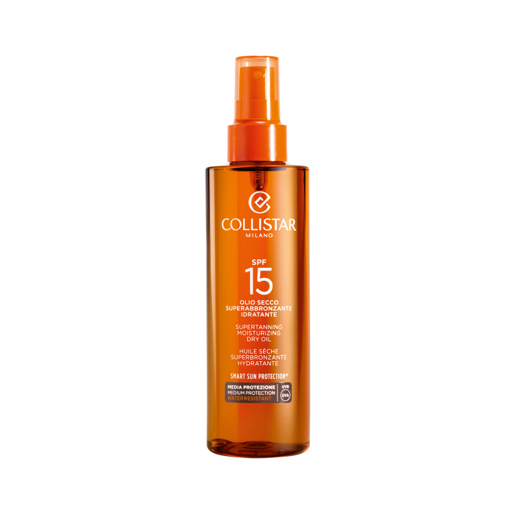 Olio Secco Superabbronzante Idratante SPF15 Collistar 200ml
