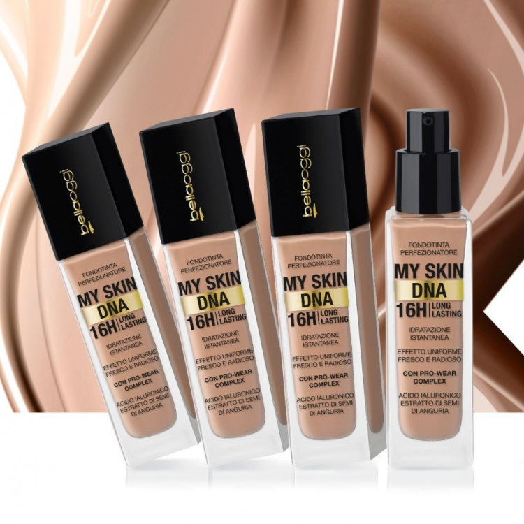 Fondotinta Perfezionatore My Skin Dna 16h Long Lasting Bellaoggi 38g