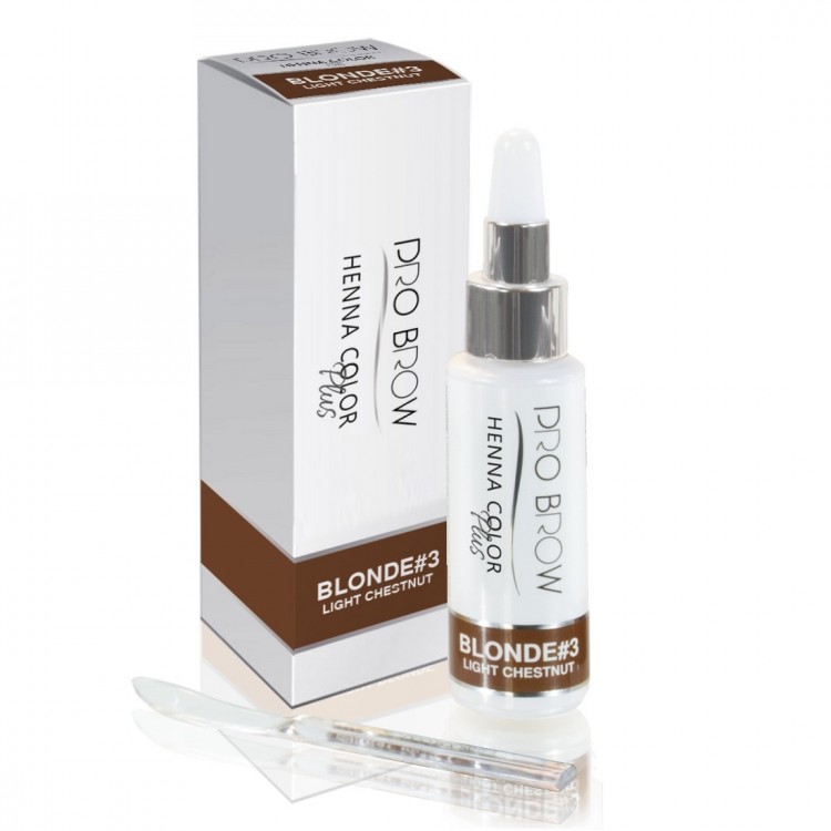 Polvere colorante per sopracciglia Pro Brow Henna Color Plus 10 g