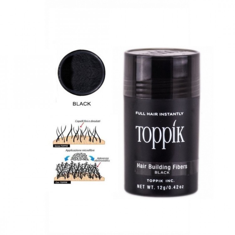 Fibre capillari densificanti Toppik 12 g black