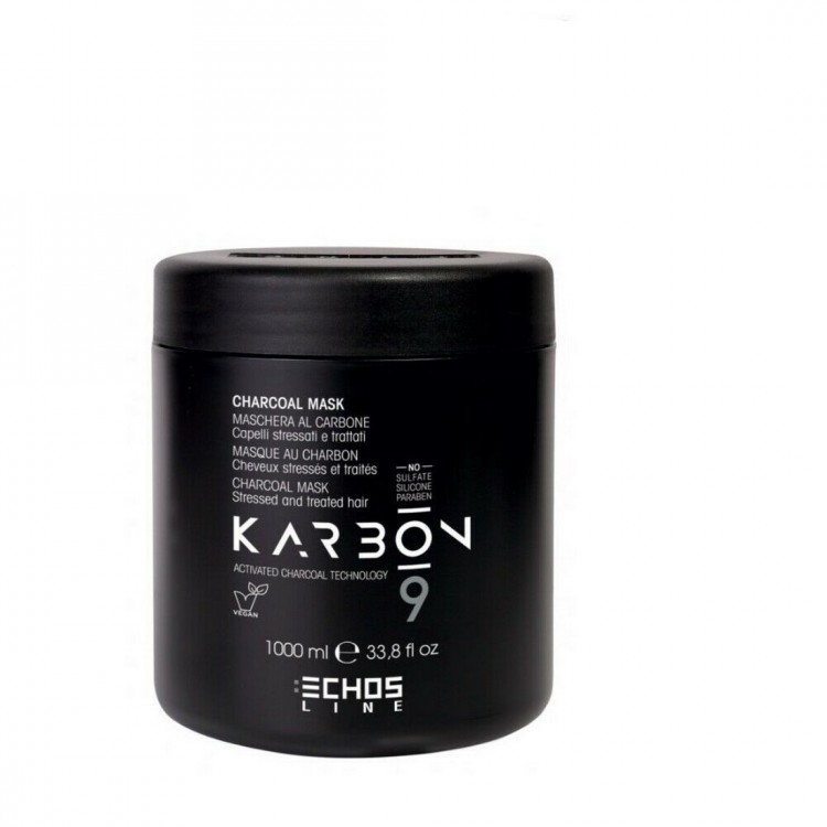 Maschera al Carbone Karbon 9 Echos Line 1000 ml