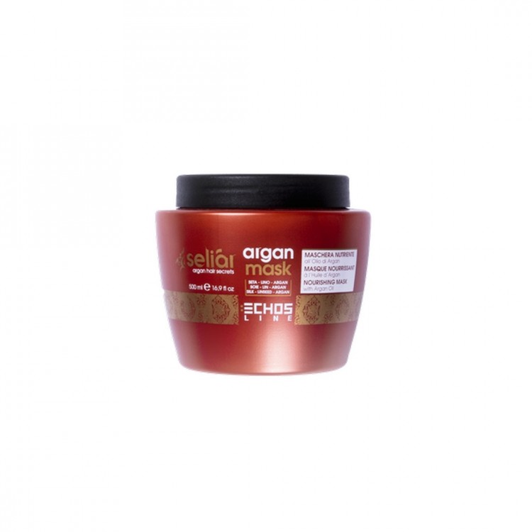Maschera Nutriente Seliar Argan Echos Line 500 ml