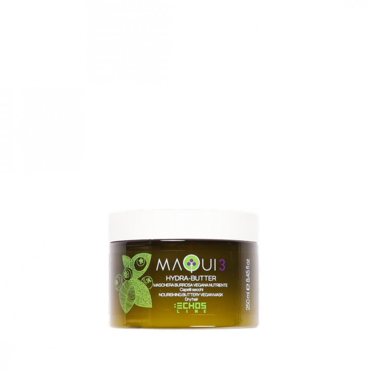 Maschera Burrosa Vegana Maqui 3 Hydra-butter Echos Line 250 ml