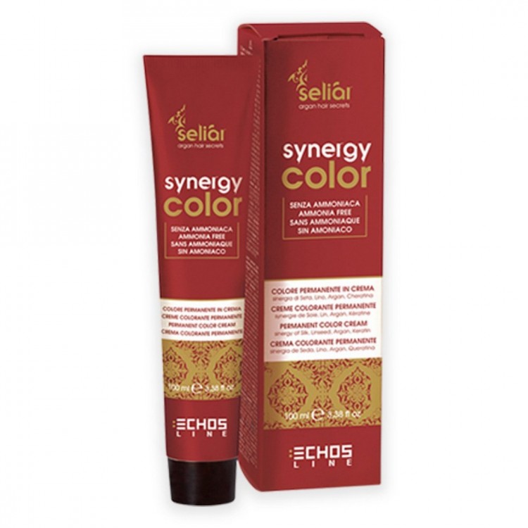 Colore Permanente in crema Seliar Synergy Color Echos Line 100 ml