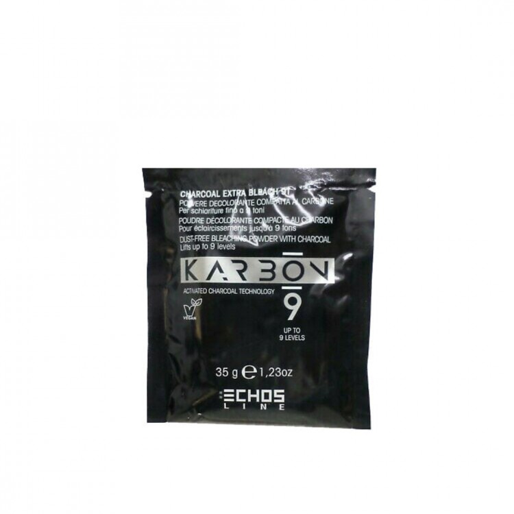 Polvere decolorante compatta al Carbone Karbon 9 Echos Line 35 g