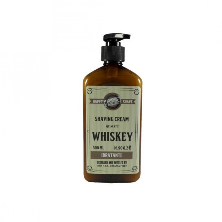 Crema da Rasatura Idratante Whiskey 500 ml