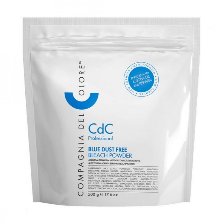Polvere decolorante compatta blu Compagnia del Colore 500 g