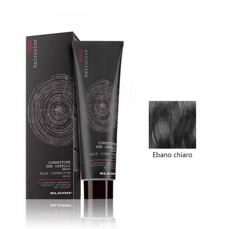 Correttore per capelli Man Haircolor Elgon Ebano chiaro 150 ml