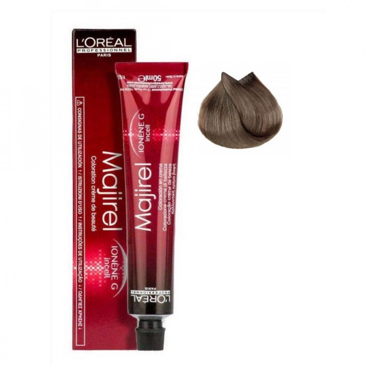 Crema colorante per capelli Majirel L'Oréal professionnel n.6,8