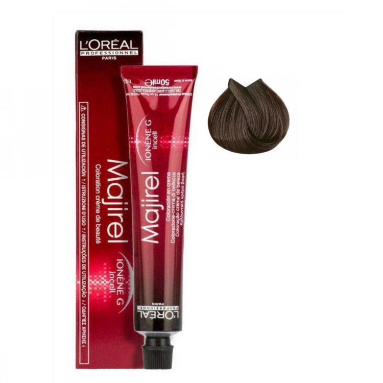 Crema colorante per capelli Majirel L'Oréal professionnel n.4,3