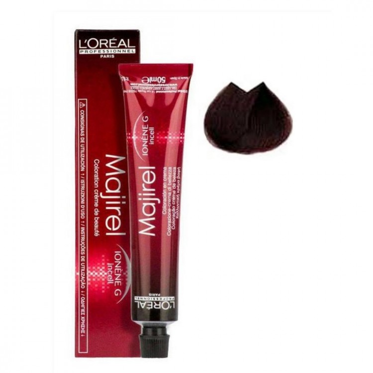 Crema colorante per capelli Majirel L'Oréal professionnel n.5,02