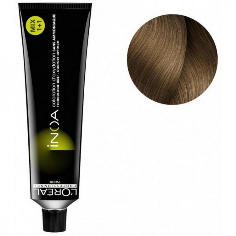 Crema colorante Inoa L'Oréal professionnel n.8 biondo chiaro