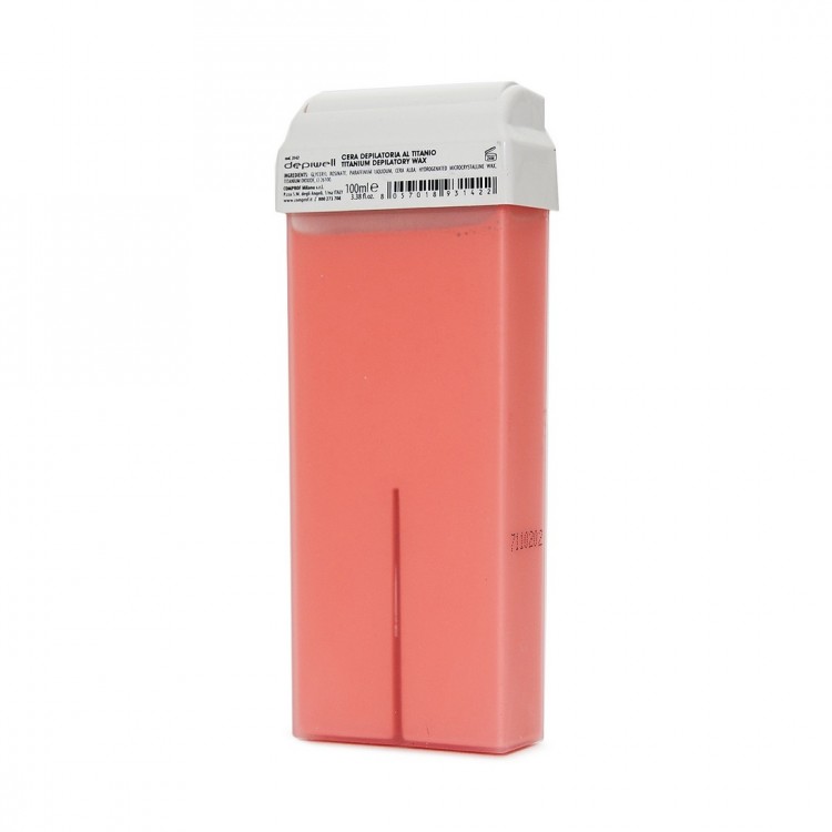 Ricarica rullo cera depilatoria titanio rosa 100 ml