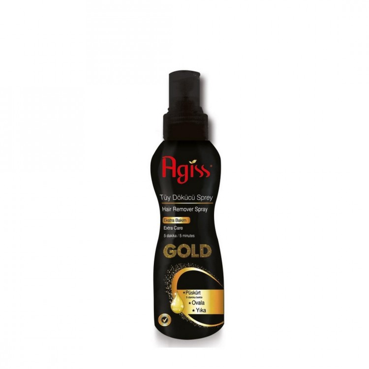 Spray depilazione corpo Agiss Gold 175ml