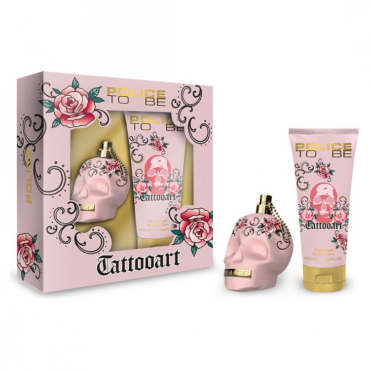 Cofanetto Police To Be Tattooart Donna