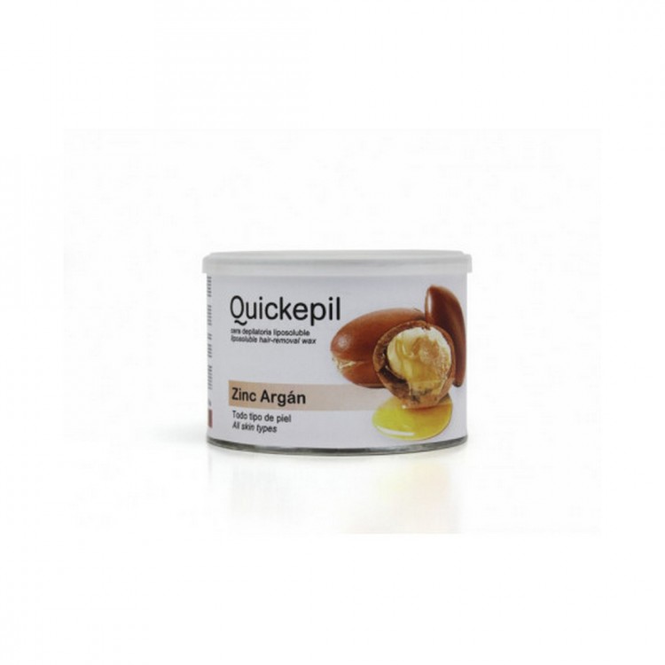 Cera Depilatoria Liposolubile Quickepil Zinco Argan 400 ml