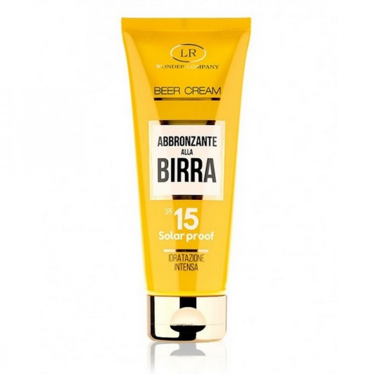 Crema abbronzante alla birra Beer Cream spf 15 100 ml