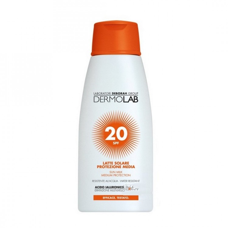 Latte Solare Dermolab Protezione Media spf 20