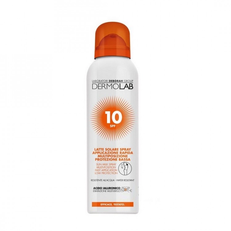 Latte Solare Spray Dermolab spf 10