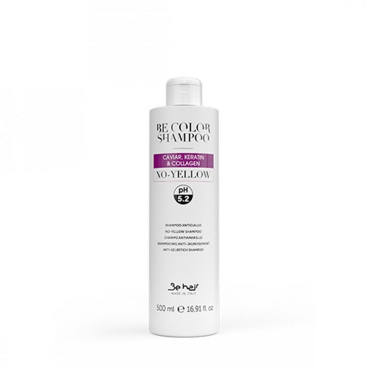 Shampoo Antigiallo Be Color No-Yellow pH5.2 500 ml