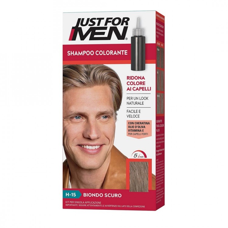Shampoo colorante per capelli Just for Men