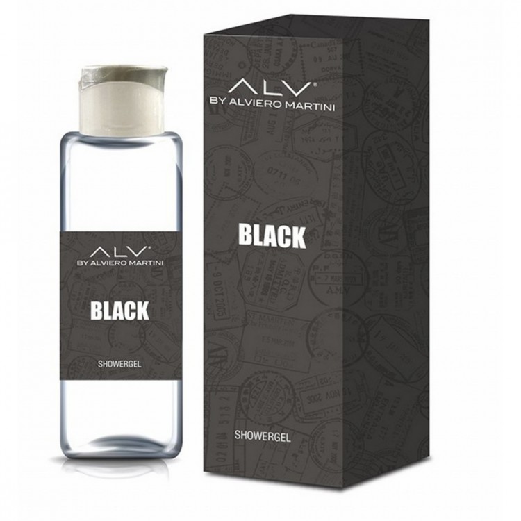 Gel Doccia Alviero Martini Black pour homme 400 ml