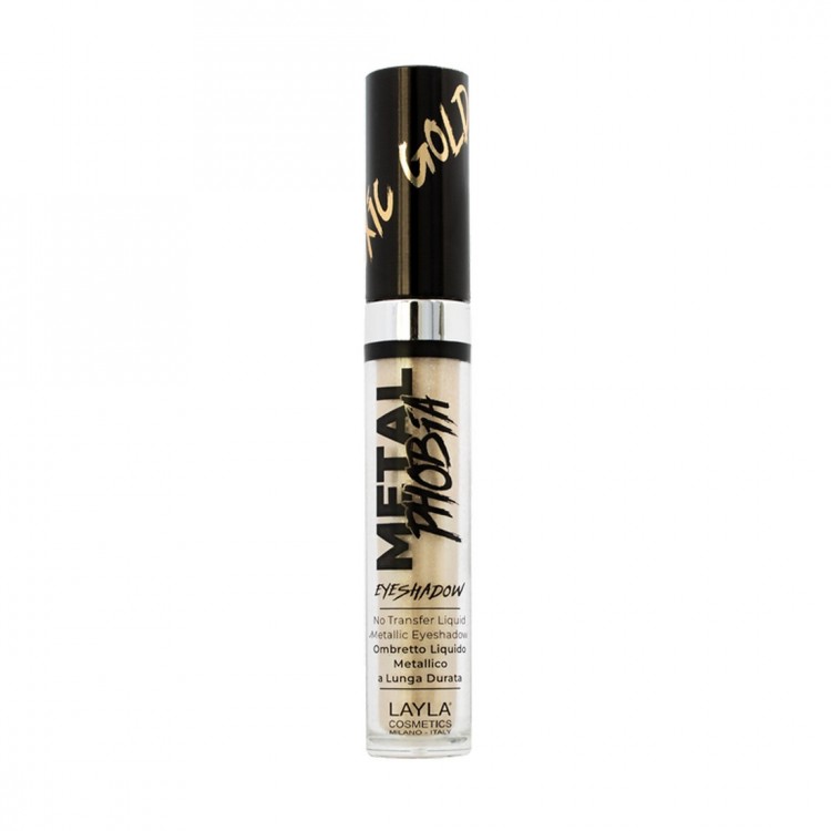 Ombretto liquido Metal Phobia Eyeshadow Layla Cosmetics