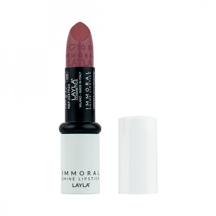 Rossetto Immoral Shine Lipstick Layla Cosmetics