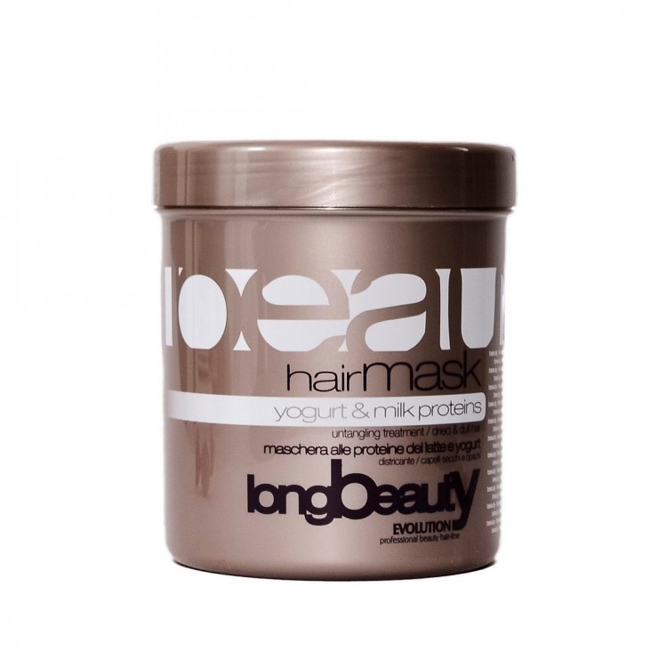 Maschera allo Yogurt e Proteine del Latte Long Beauty Evolution 1000 ml