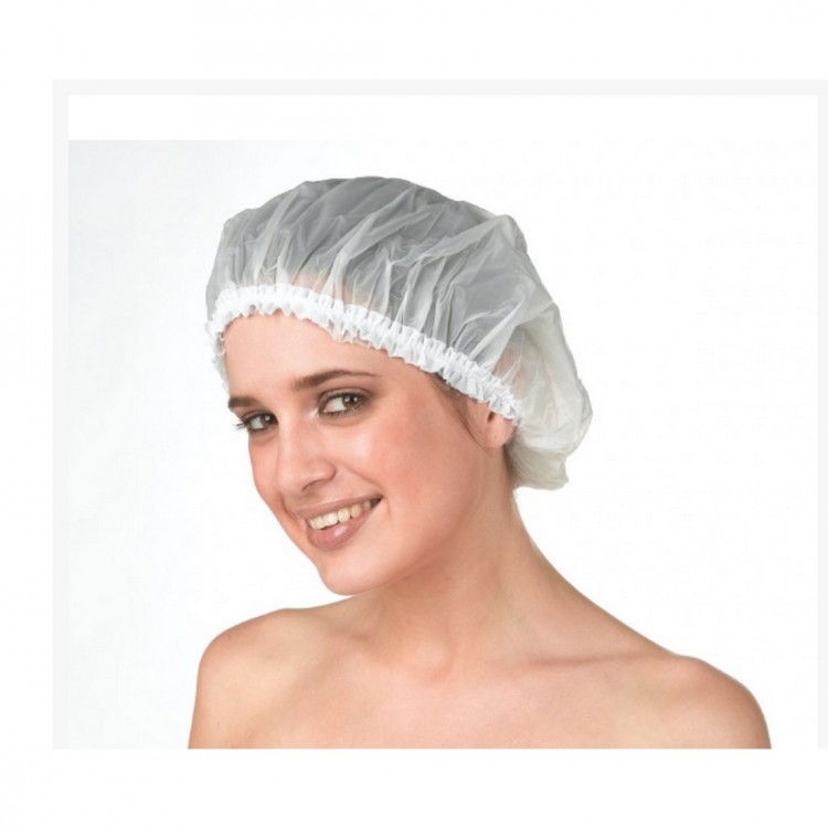 CUFFIA DOCCIA SIBEL BIANCA