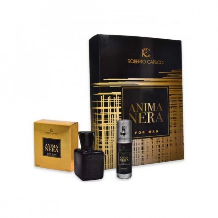 COFANETTO ROBERTO CAPUCCI ANIMA NERA FOR MAN