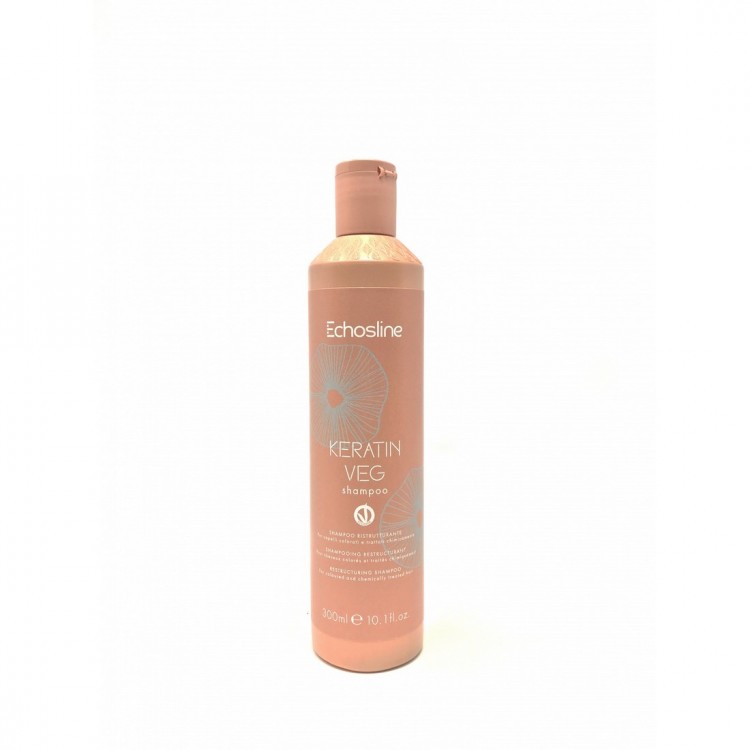 SHAMPOO RISTRUTTURANTE KERATIN VEG ECHOS LINE 300 ML