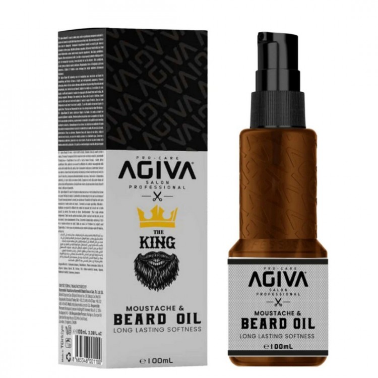 OLIO BARBA E BAFFI AGIVA BEARD OIL 100 ML
