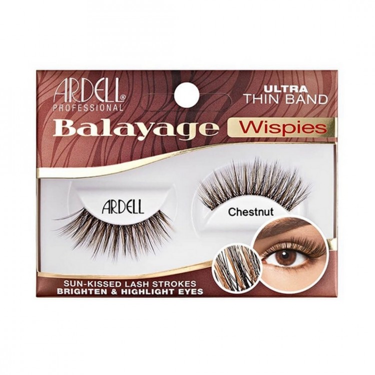 Ciglia Balayage Wispies Castagna Ardel