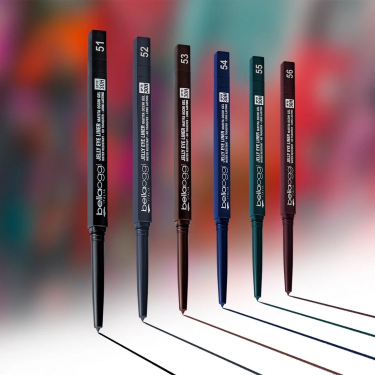 Jelly Eye Liner Matita Occhi Long Lasting Waterproof Bellaoggi