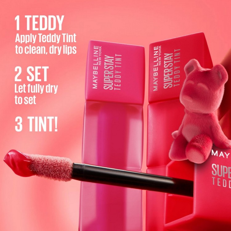 Super Stay Teddy Tinta Labbra Maybelline