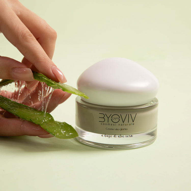 Crema Viso Aloe Vera Giorno Byoviv Capri 50ml