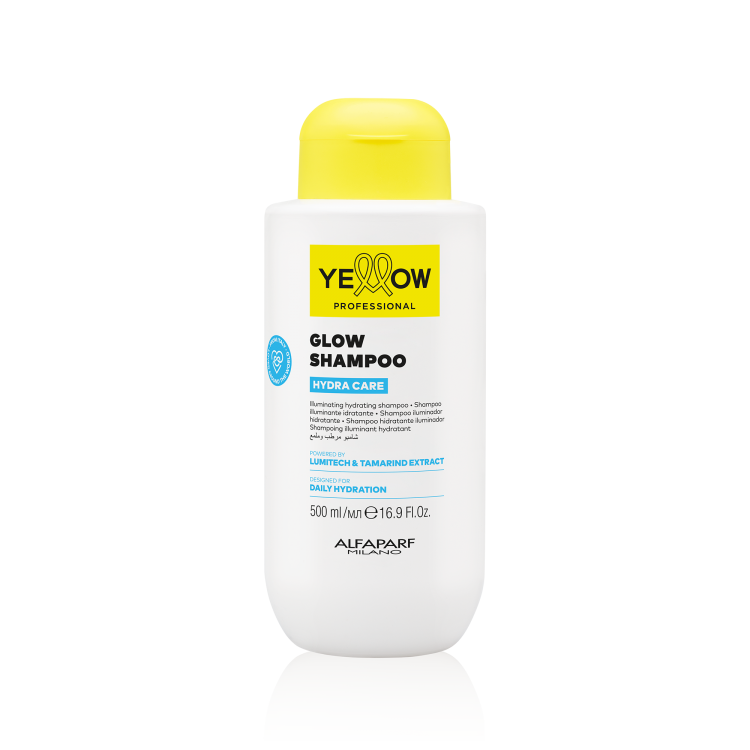 Shampoo Glow Hydra Care 500ml Yellow